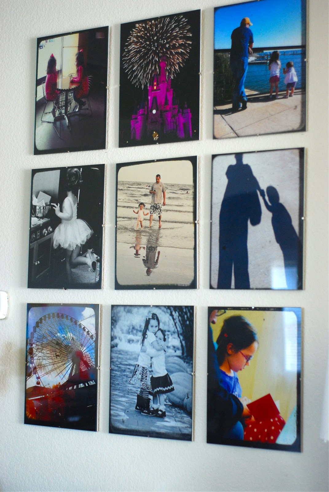 better than i could have imagined Photo Display Wall